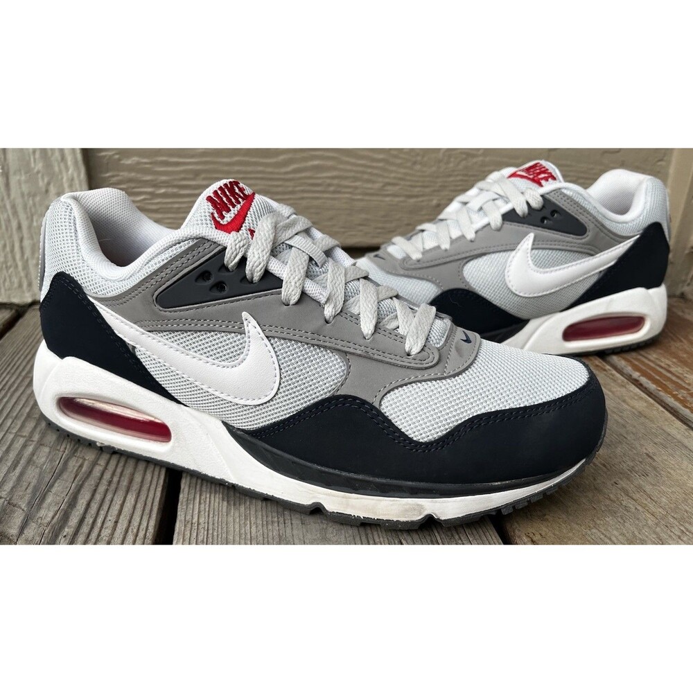Nike Air Max Correlate Men's 8.5 Lace-Up Sneakers Pure Platinum 511416-010